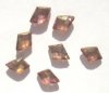 5 9x7mm Bronze Lustre Diamond Briolettes